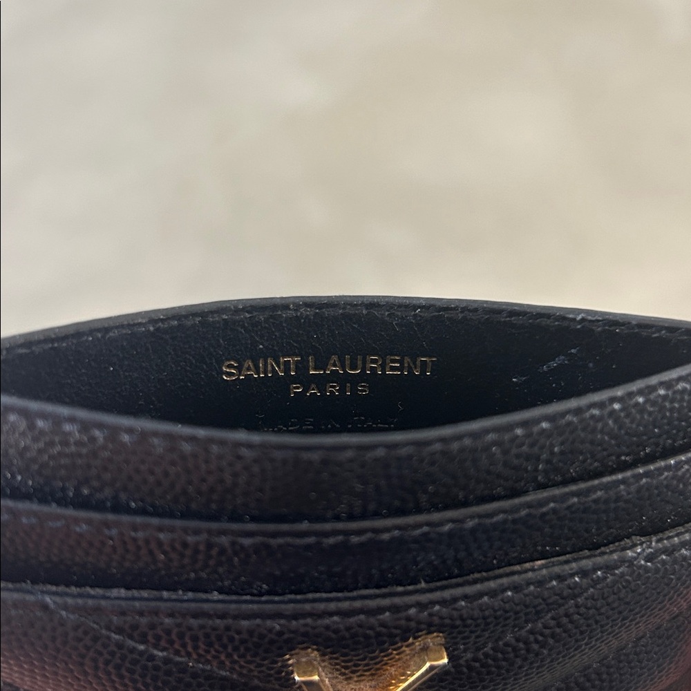 🖤 Saint Laurent Cassandre Matelassé Card Holder - Picture 8 of 8